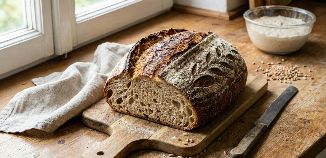 Gesundes Brot backen: Das "Happy Gut" Dinkel-Rezept für 2026 - Valanoa