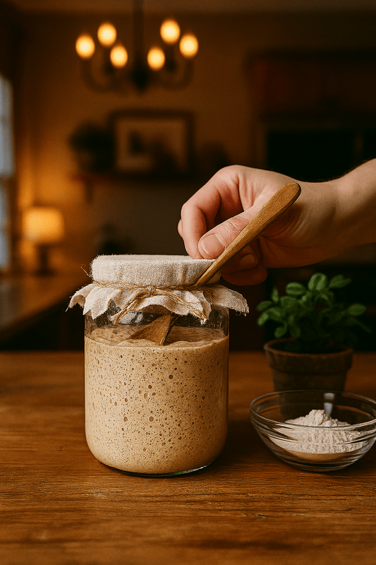 Mein Starter ist aktiv! – Und jetzt? Der Guide zur langfristigen Sauerteig-Pflege - Valanoa