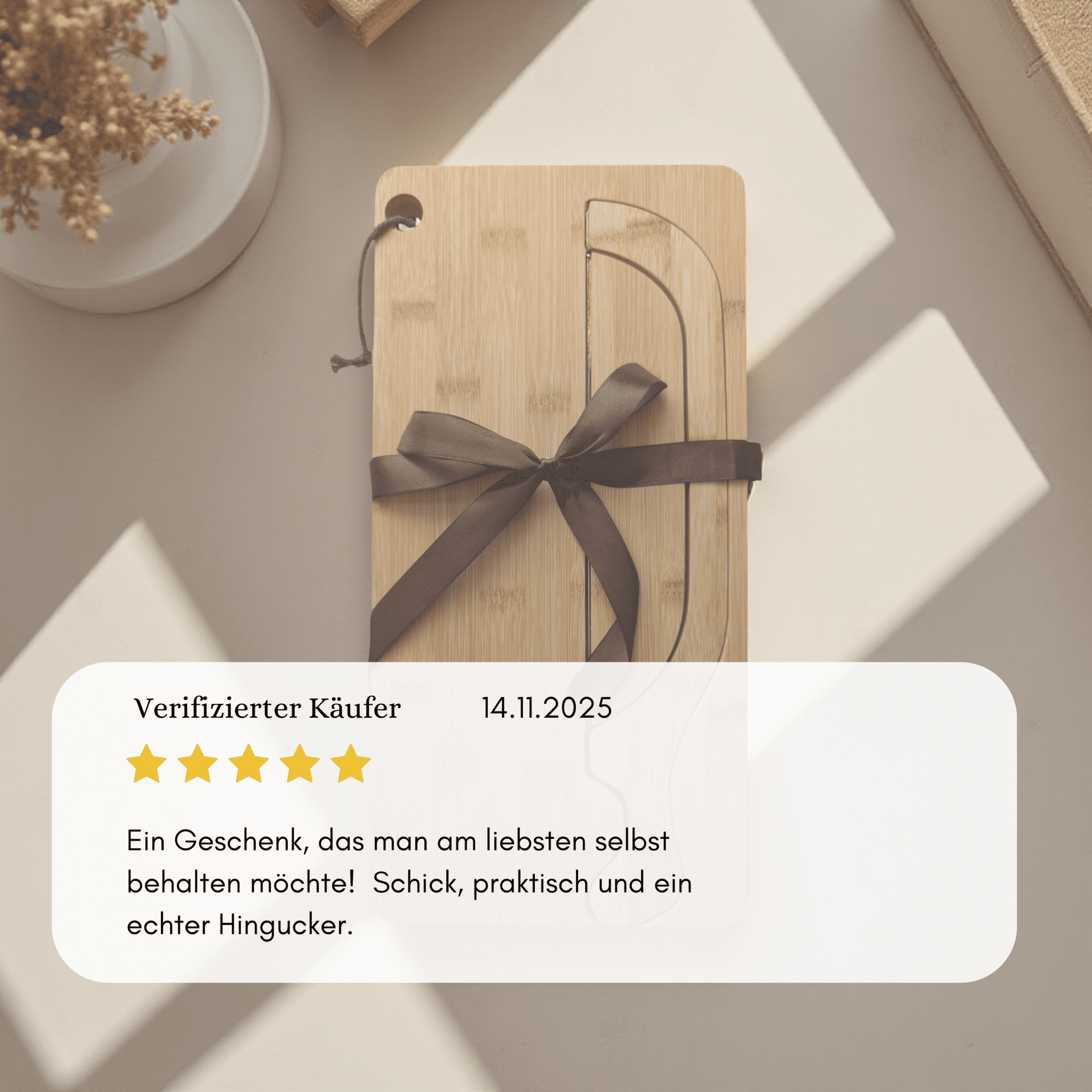 Brotschneide - Set mit Bogenmesser - Valanoa